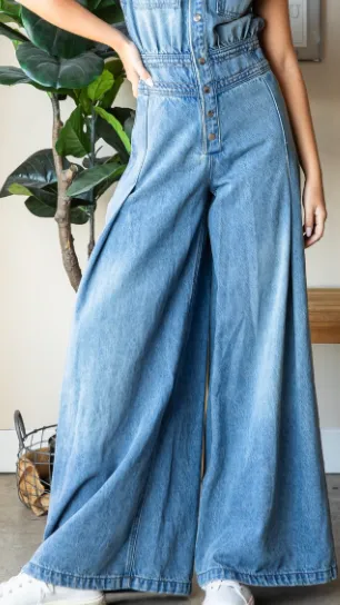 Devin Denim Jumpsuit