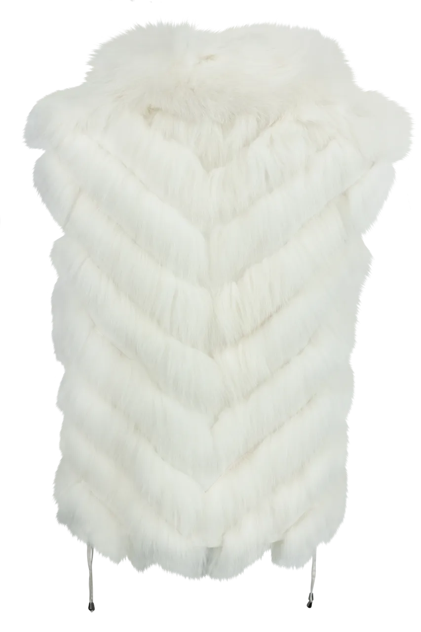 Diomi Fox Fur Vest