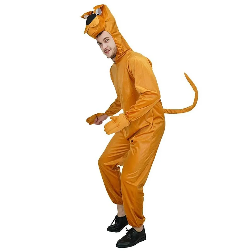 Dog Jumpsuit Adult Animal Stage Party Halloween Costumes