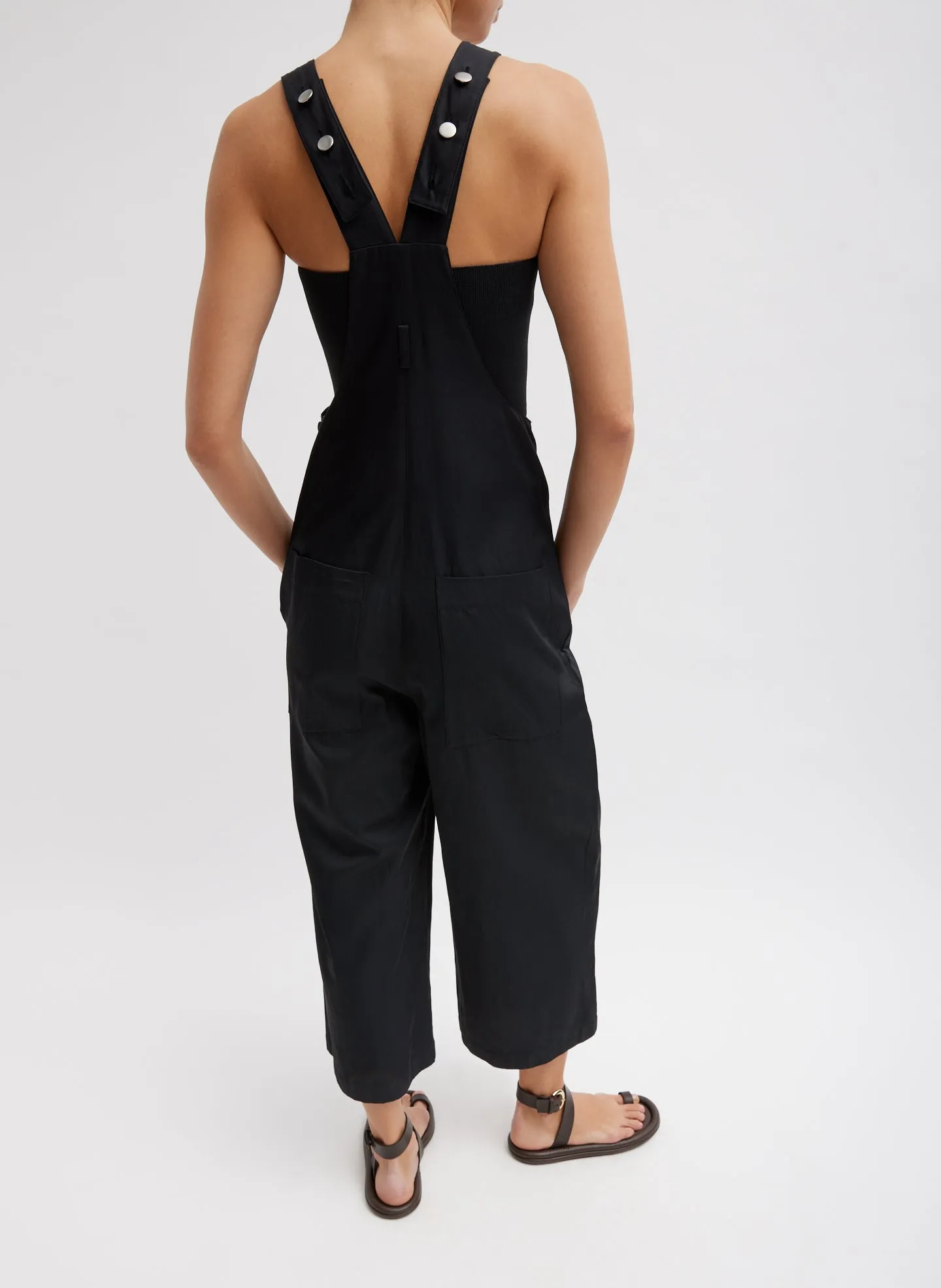 Drapey Suiting Jumpsuit