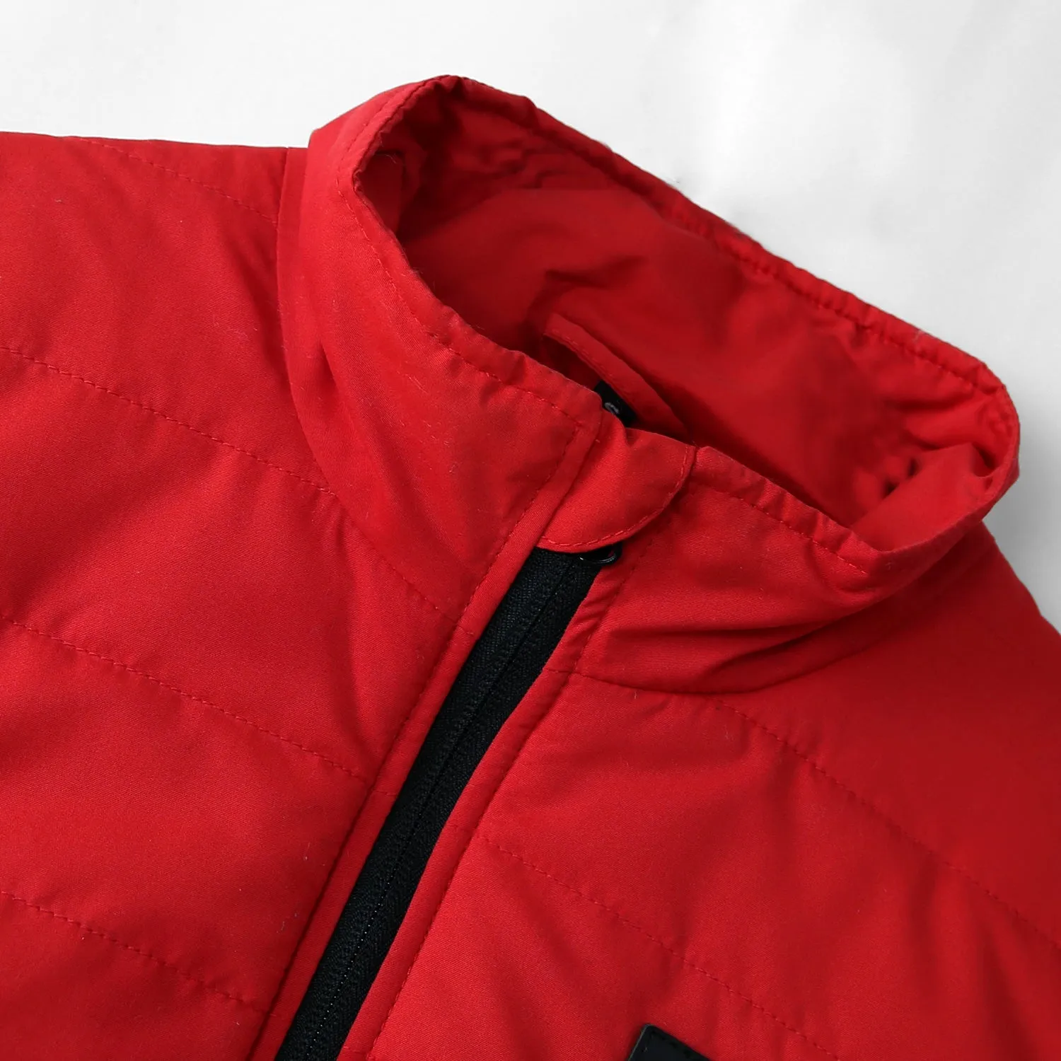 Exclusive Red Warm Quilted Jacket