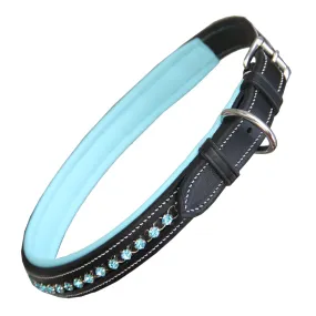 ExionPro Blue Bling Dog Collar