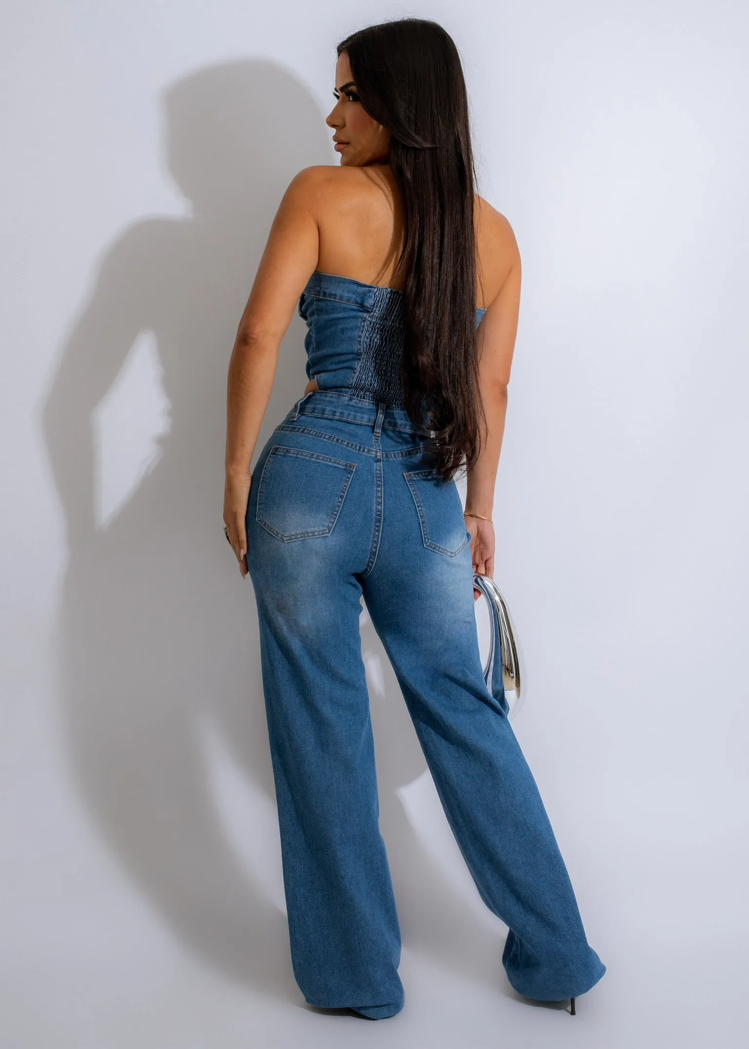 Fashion Chic Jumpsuit Denim