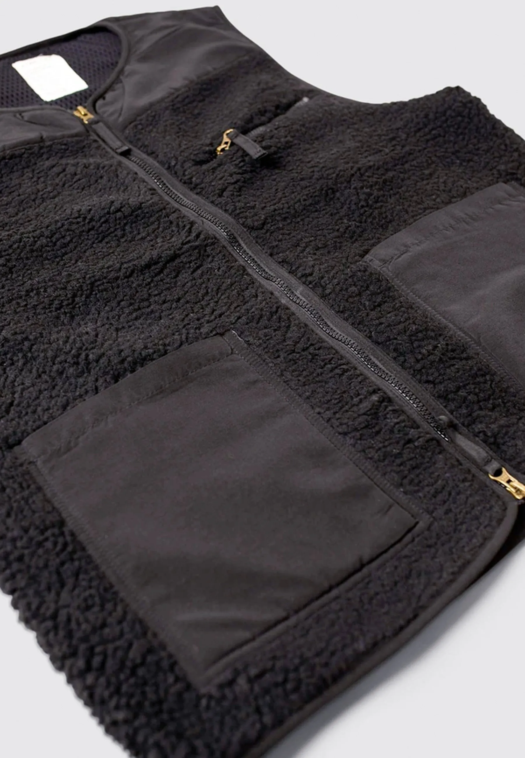 Fleece Layer Vest - black