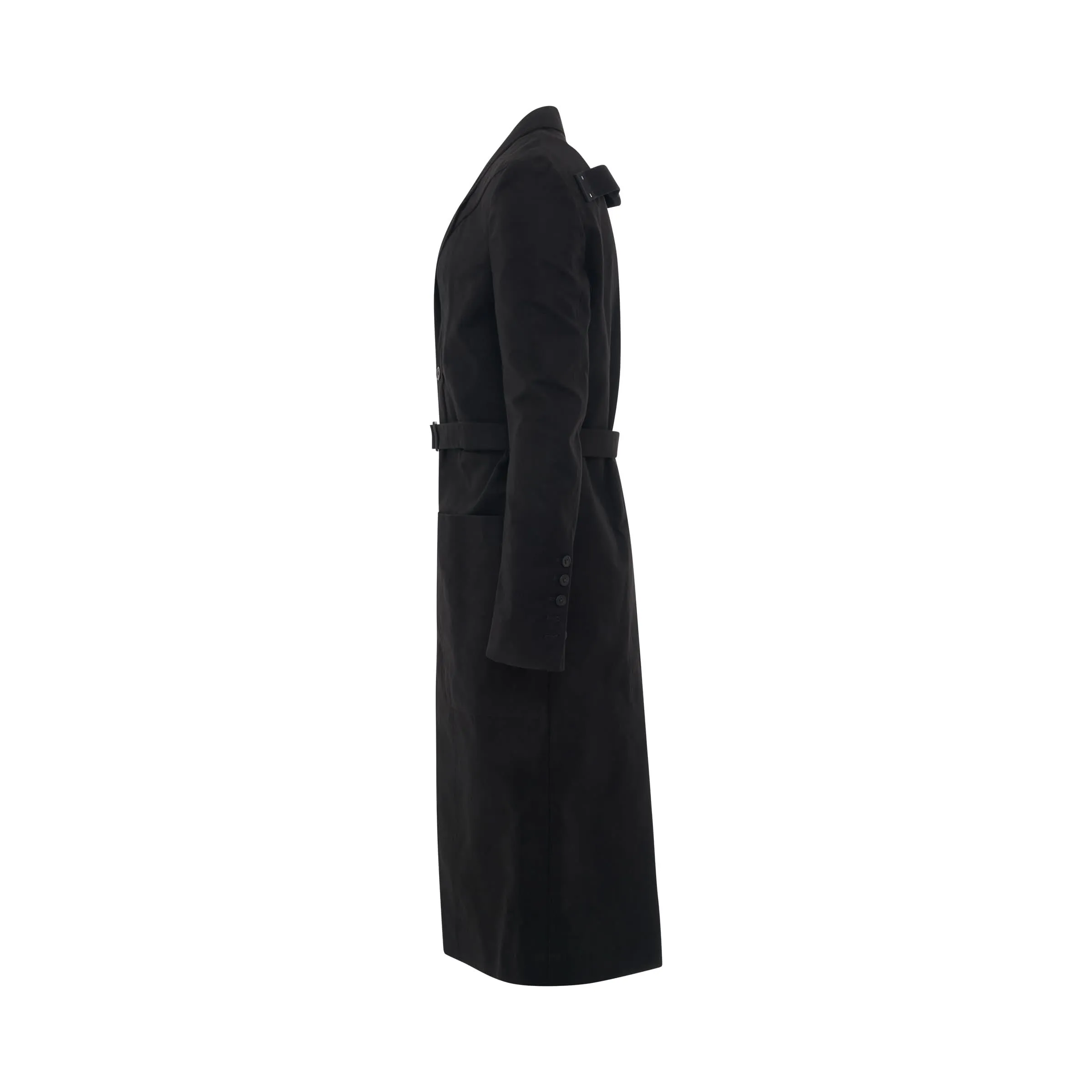 Fogpocket Lido Coat in Black