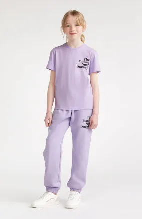 Future Surf Society Joggers | Purple Rose