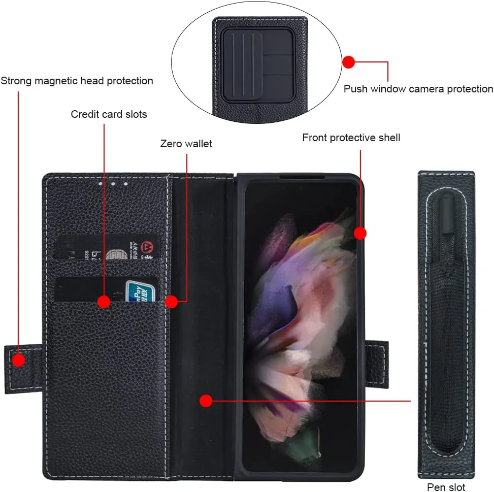 Galaxy Z Fold 4 S Pen Holder Case