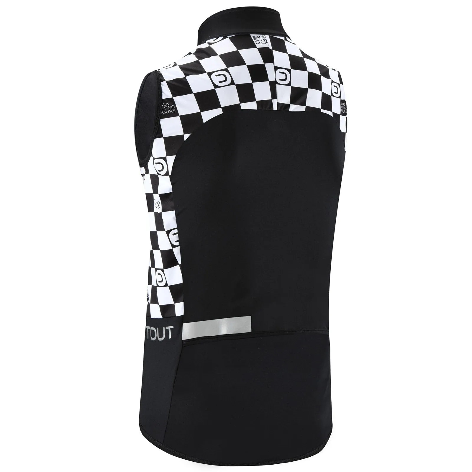 Gilet Dotout Breeze - Nero bianco