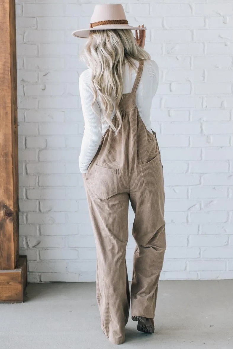 Ginny Loose Corduroy Overalls