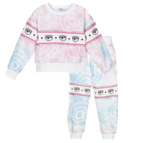 Girls Tie Dye Tracksuit