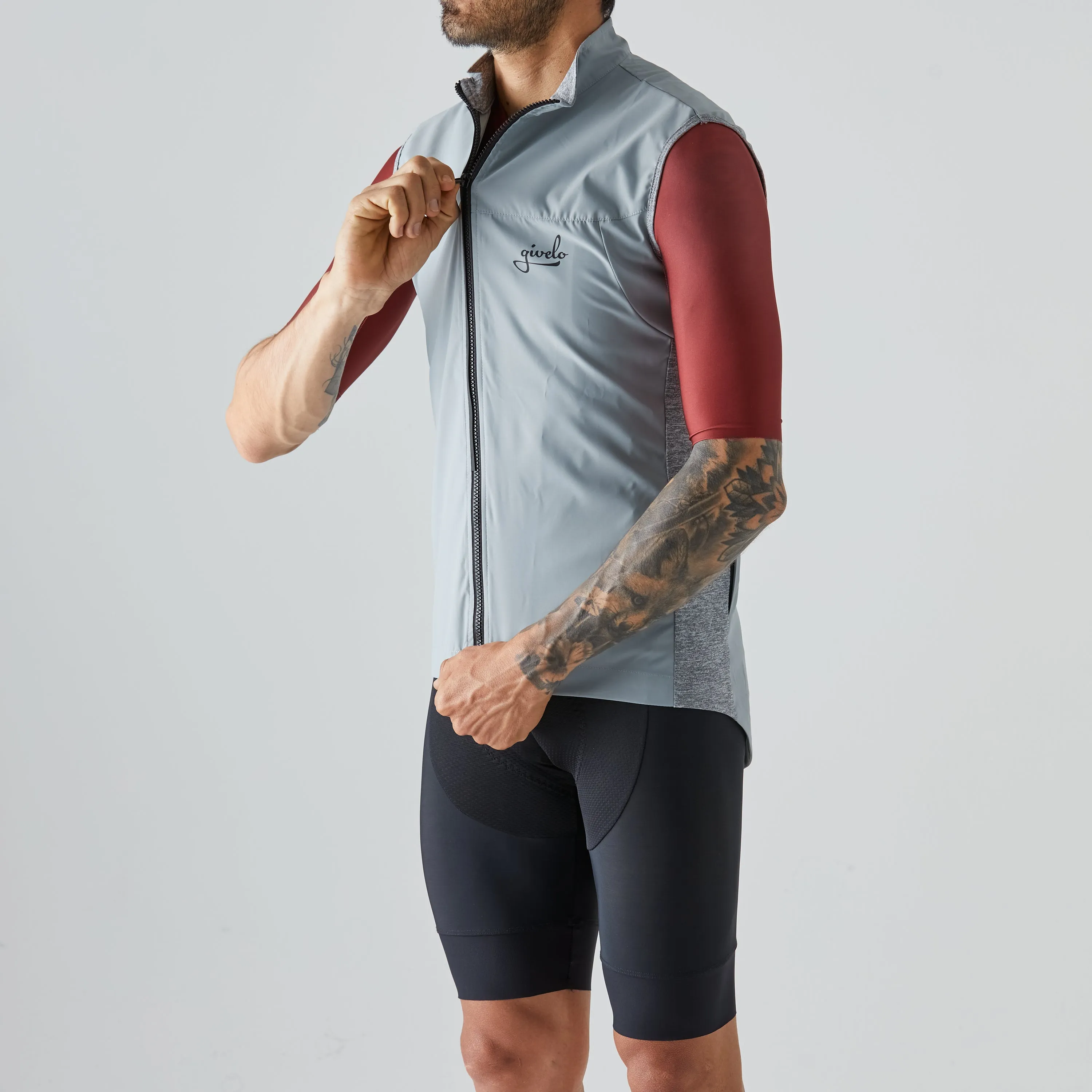 GREY QUICK-FREE GILET