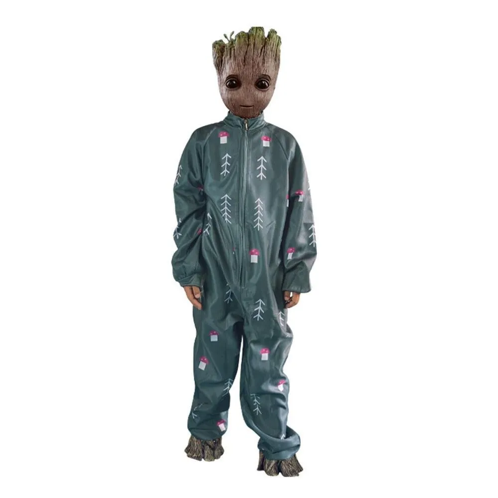 Guardians of the Galaxy Ente Groot jumpsuit Halloween Cosplay Costume Outfits Party Carnival Suit