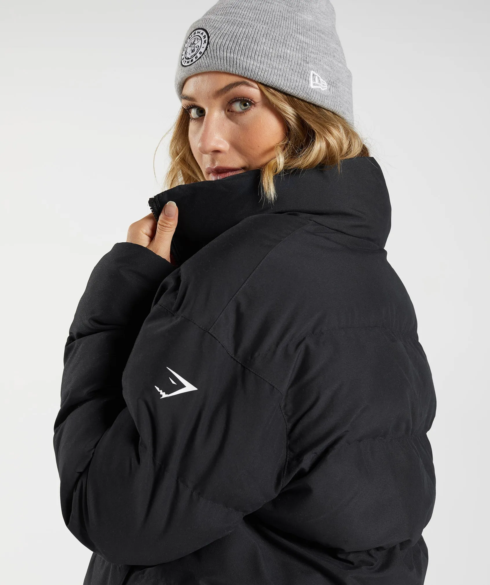 Gymshark Puffer Jacket - Black