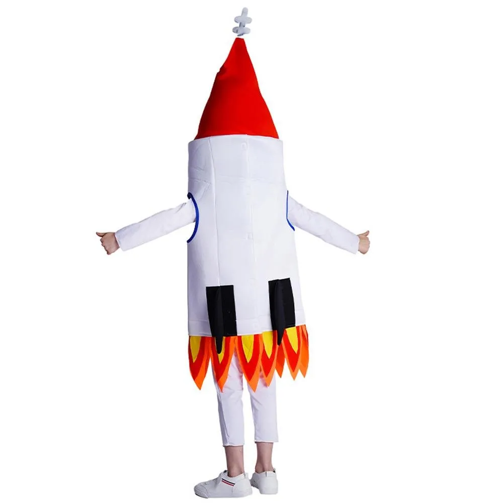 Halloween Boy's Costumes Rocket Stage Performance Jumpsuit Cosplay Costume