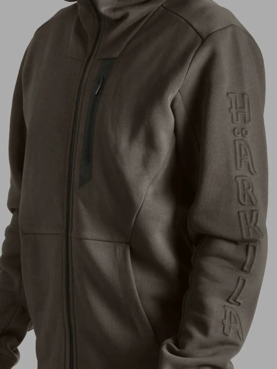 HARKILA Hoodie - Mens Full Zip - Grey