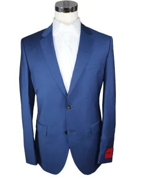 Hugo Boss Sport Coat Royal Blue HUGO Regular Fit - Stretch Wool Blazer EU 54 / US 44 SALE