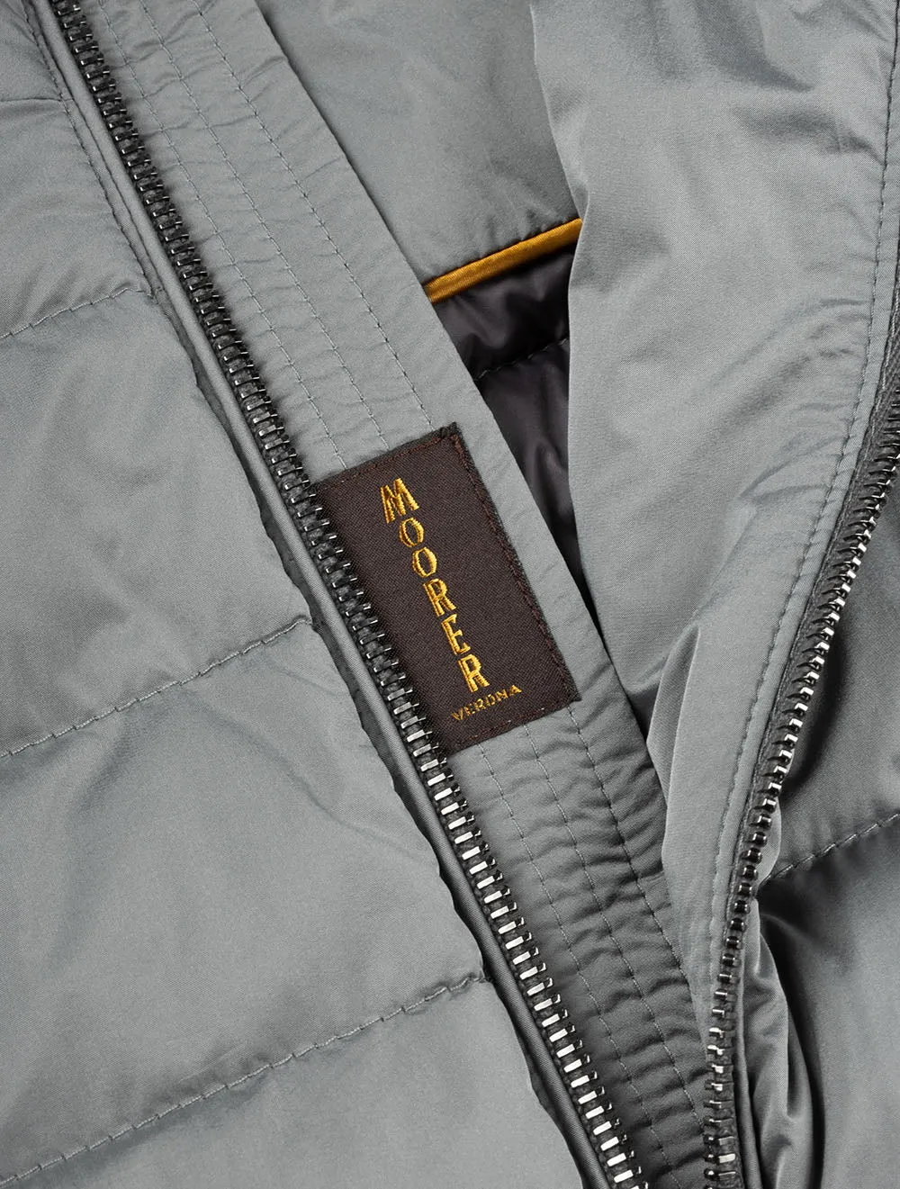 Hybrid Bomber Jacket-Grey