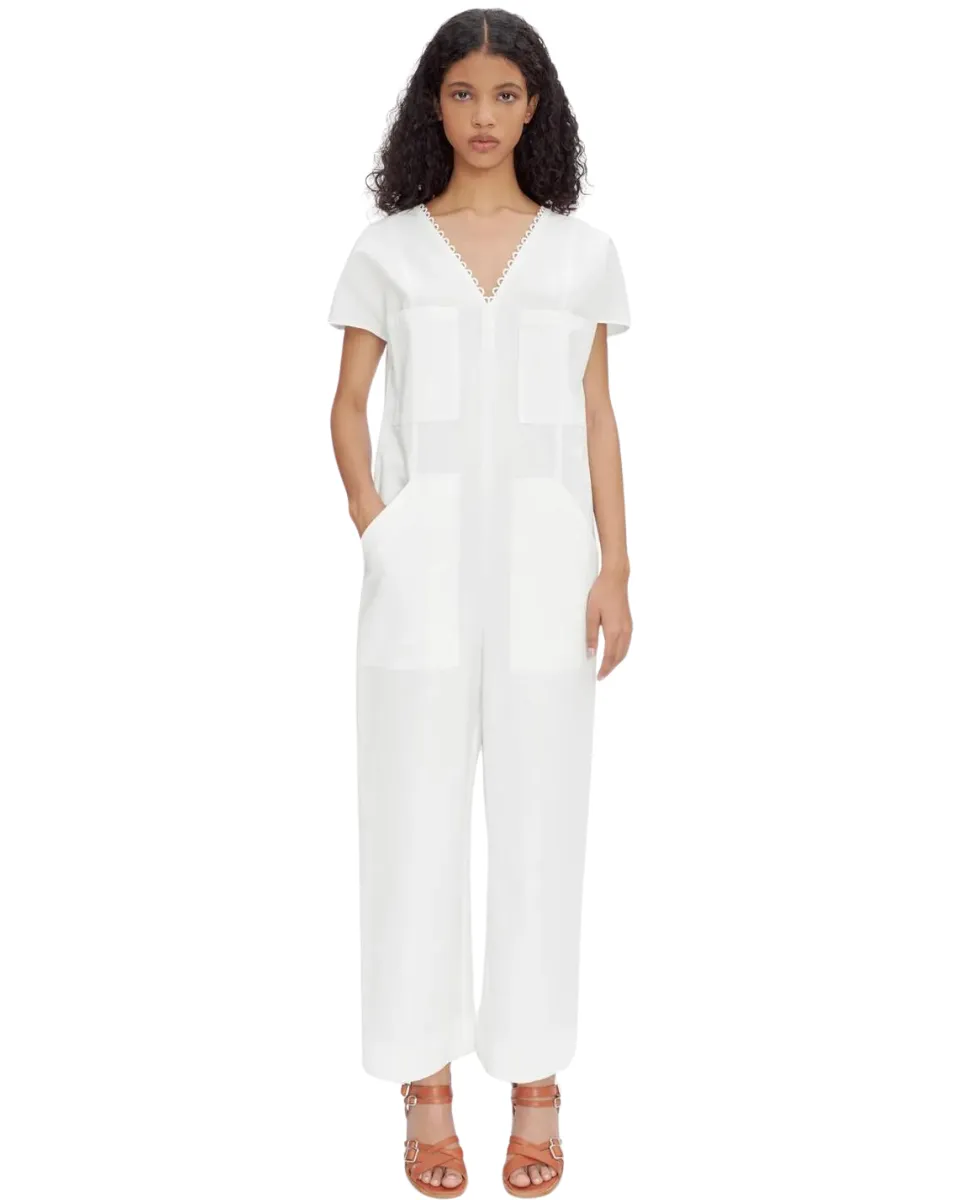 Ilina Jumpsuit Off White