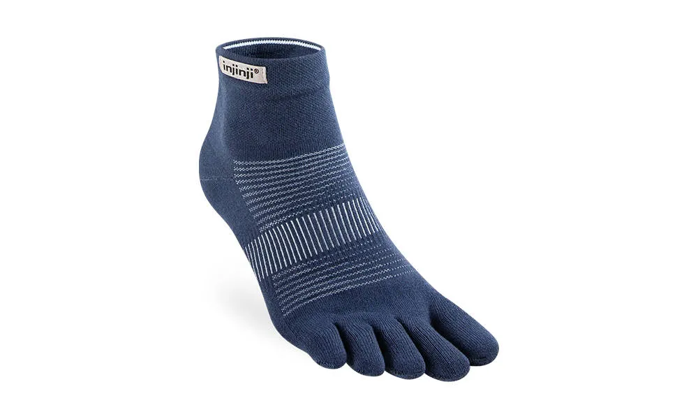 Injinji Performance Run Lightweight Mini Crew Navy