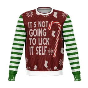 Its Not Going To Lick Itself Ugly Christmas Sweater