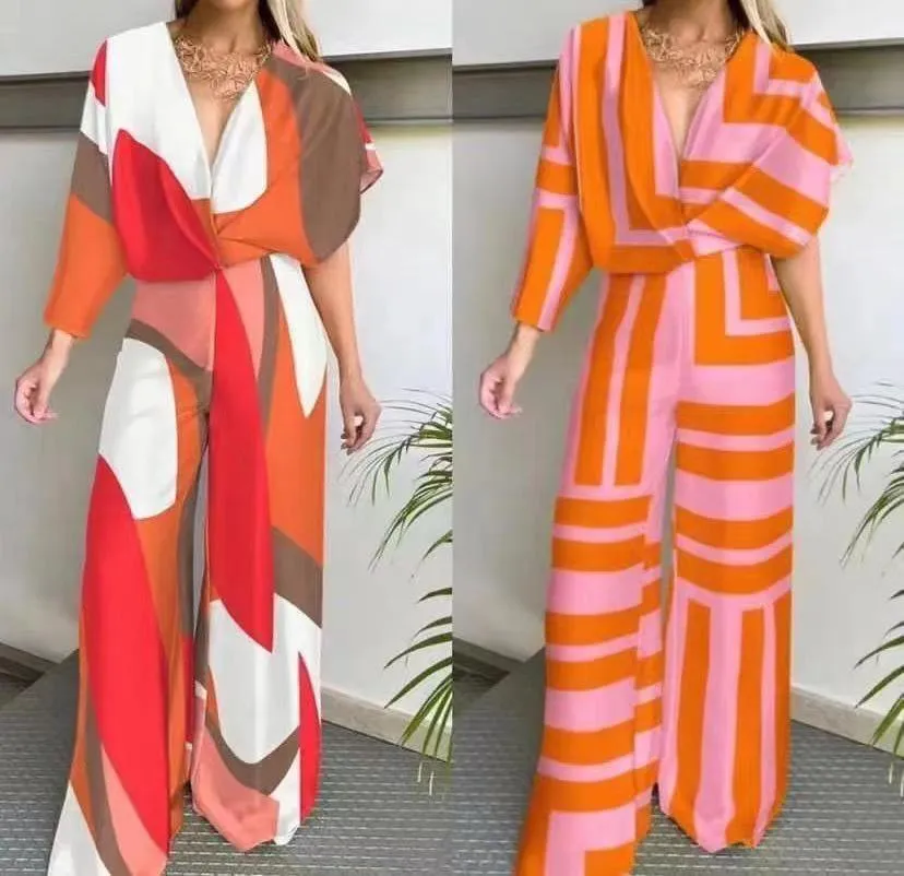 Ivanka Abstract Jumpsuit