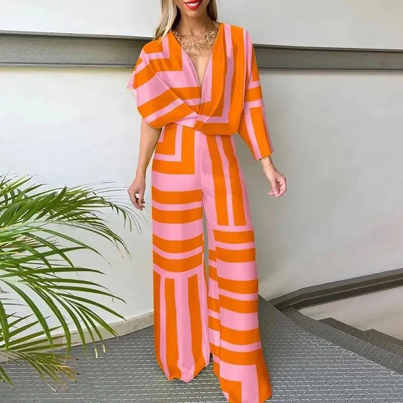 Ivanka Abstract Jumpsuit