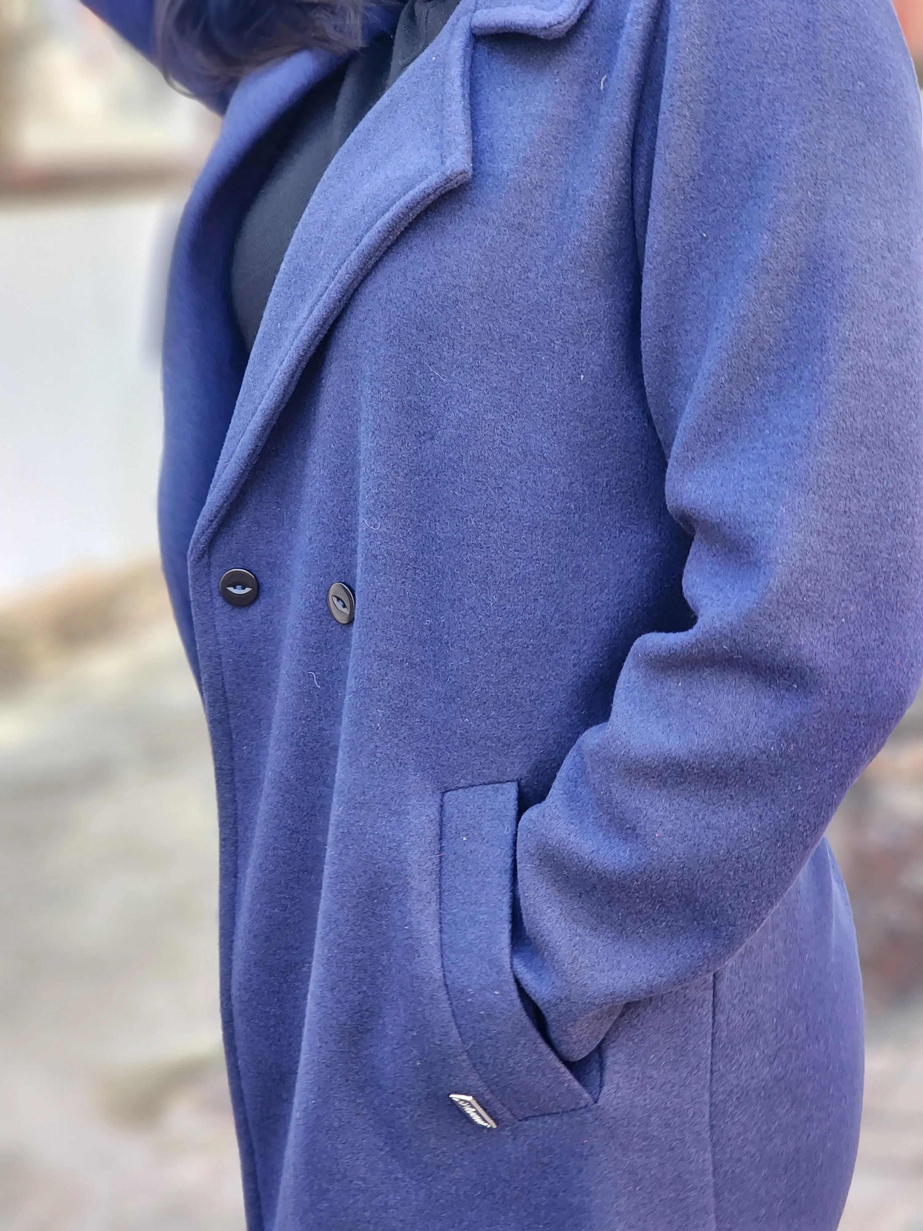 Jane Coat Navy