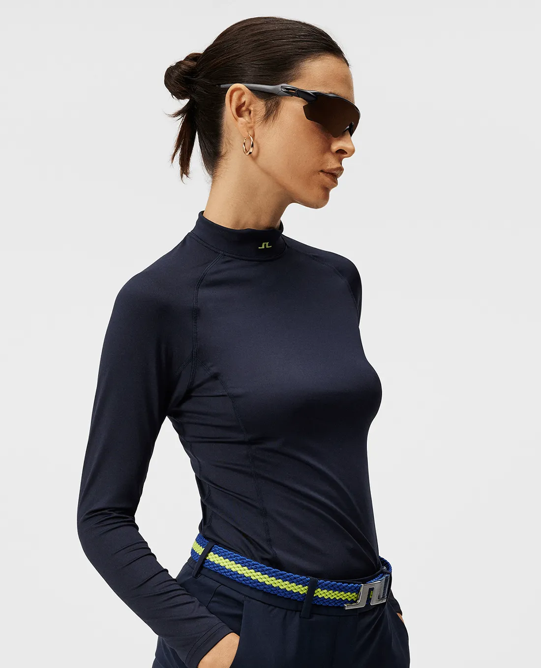 J.Lindeberg Asa Soft Compression Top Navy