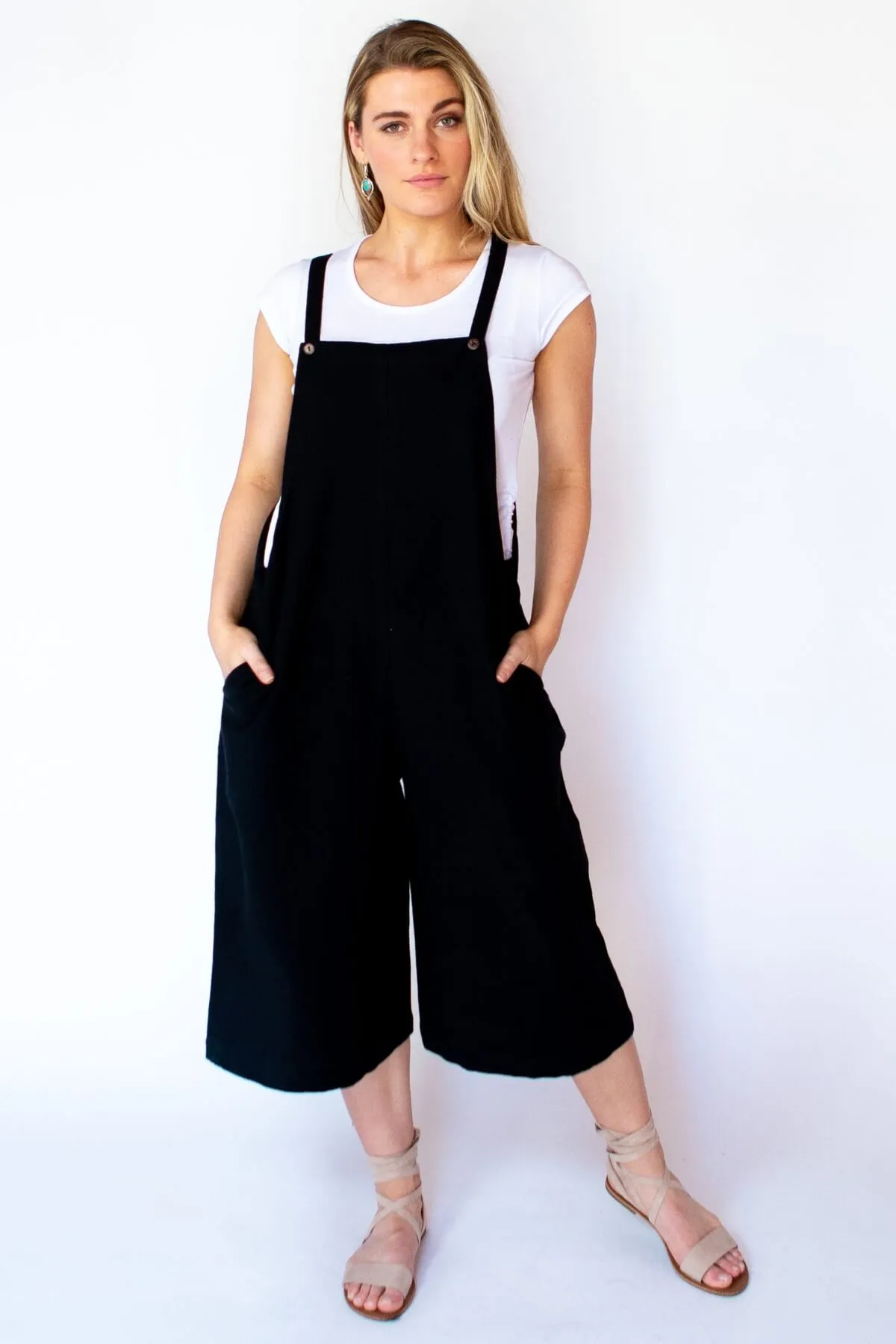 Juanita Overalls - Black