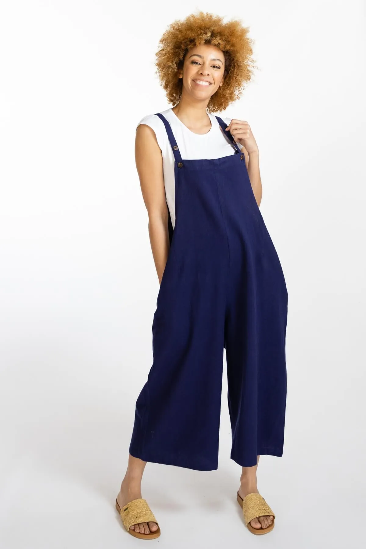 Juanita Overalls - Dark Blue