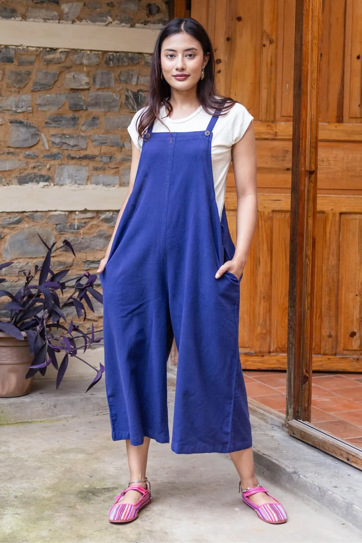 Juanita Overalls - Dark Blue