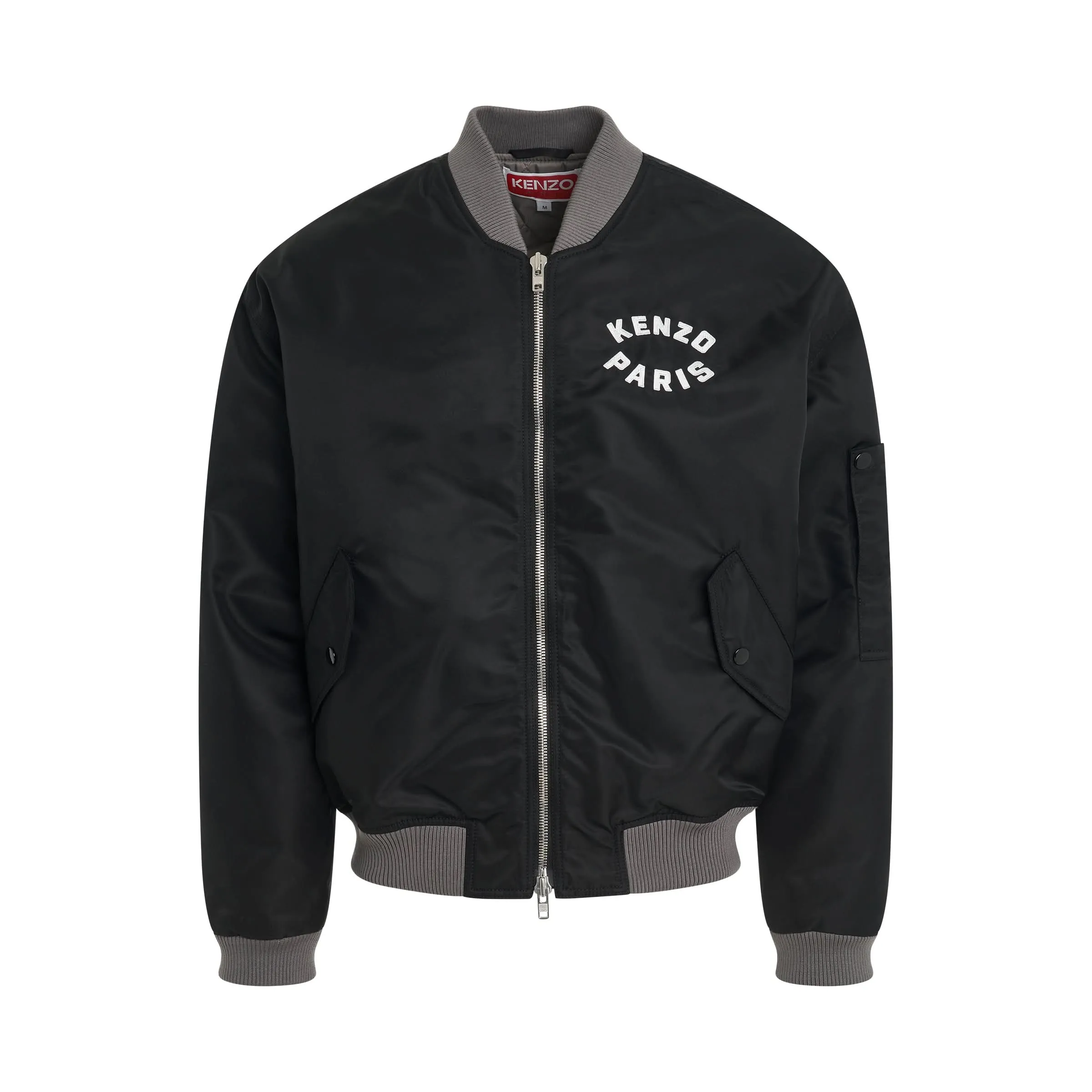 Kenzo Lucky Tiger Bomber Jacket in Black