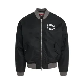 Kenzo Lucky Tiger Bomber Jacket in Black