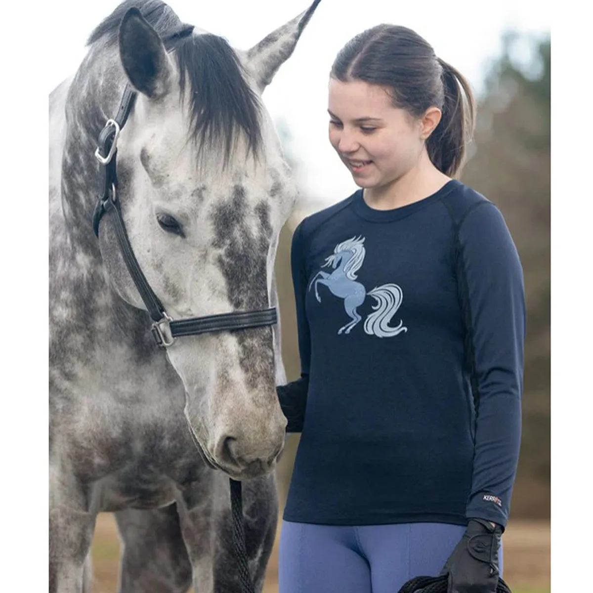 Kerrits Kid's Free Frolic Base Layer Top