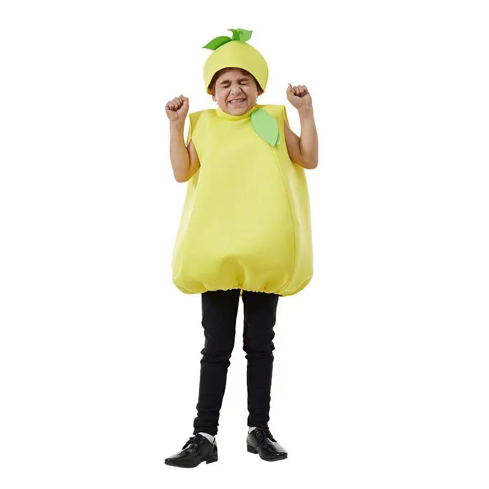 Kids Lemon Baby Fruit Jumpsuit Halloween Cosplay School Party Costumes