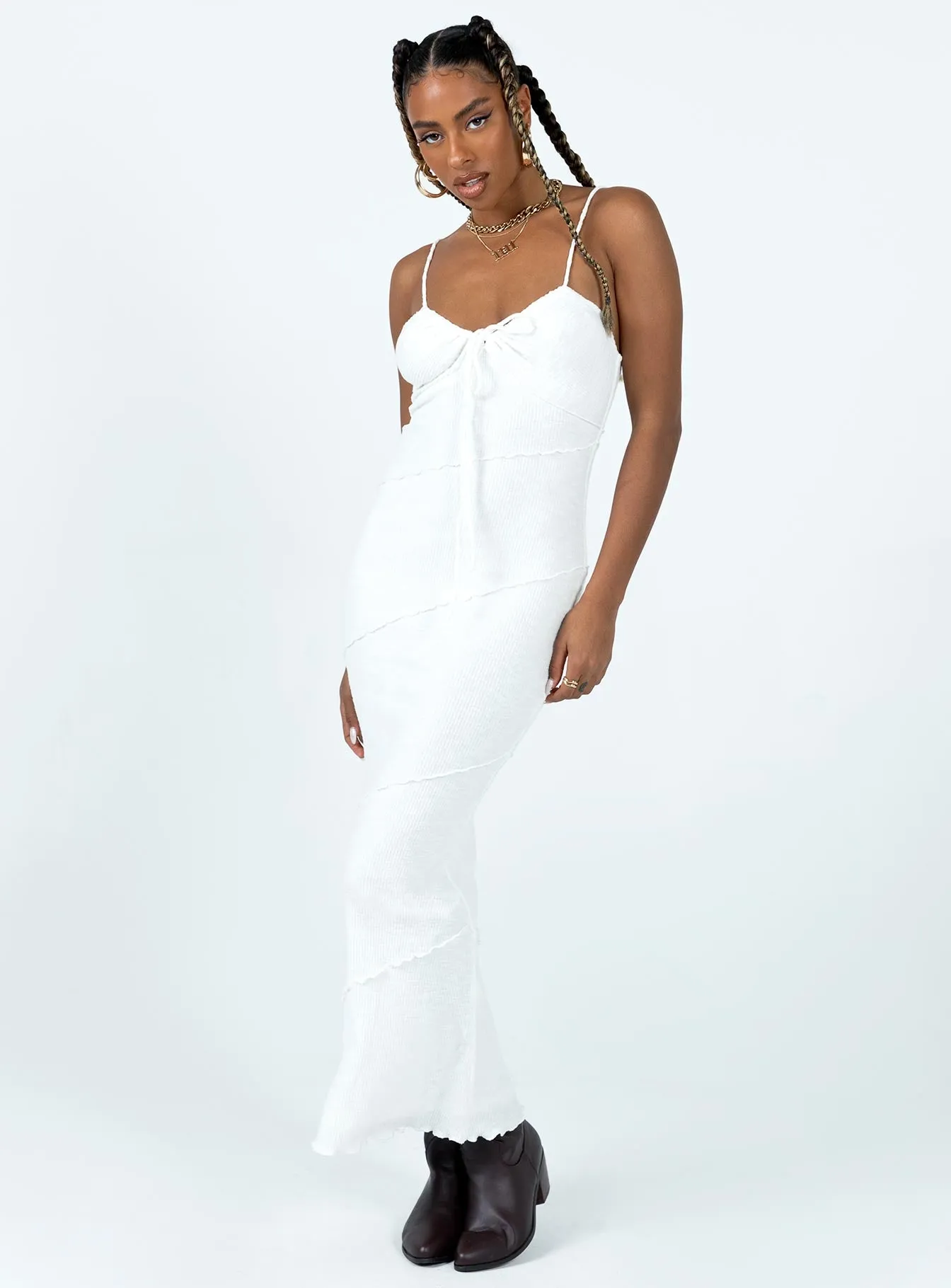 Kinsley Maxi Dress White