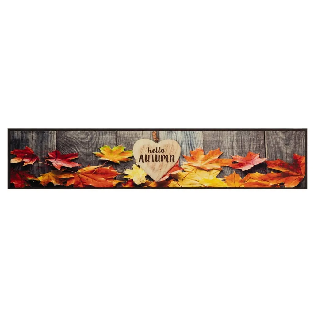 Kitchen Rug Washable Autumn 60x300 cm Velvet