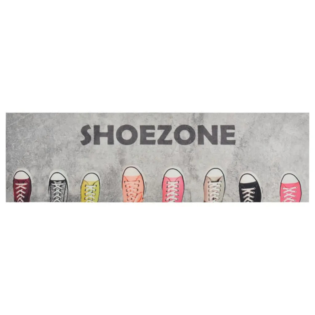 Kitchen Rug Washable Shoezone 60x180 cm Velvet