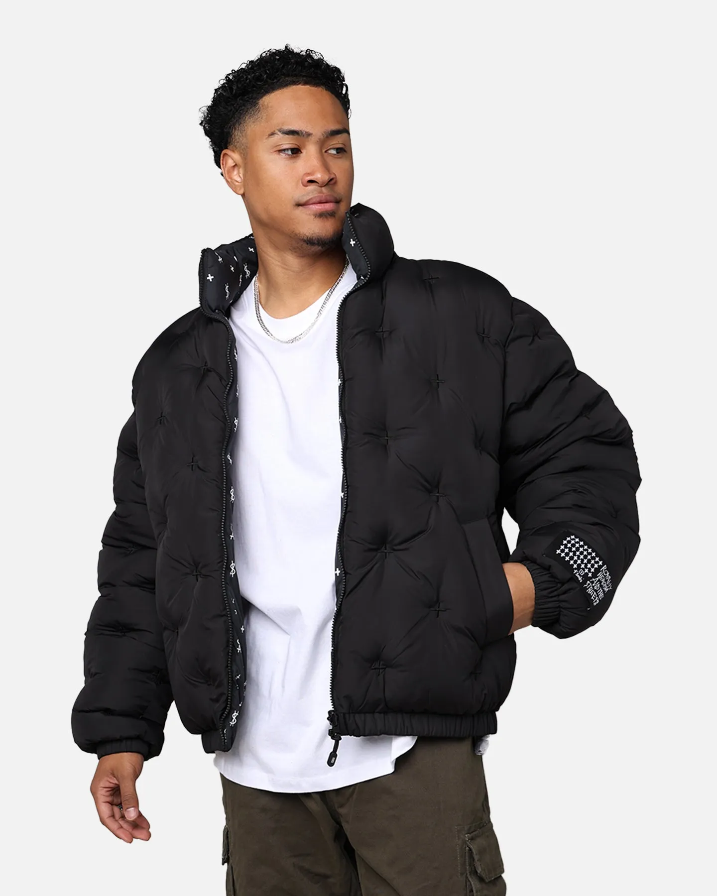 Ksubi Flight Puffer Jacket Black