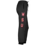 Ladies Black WSU COUGARS Joggers