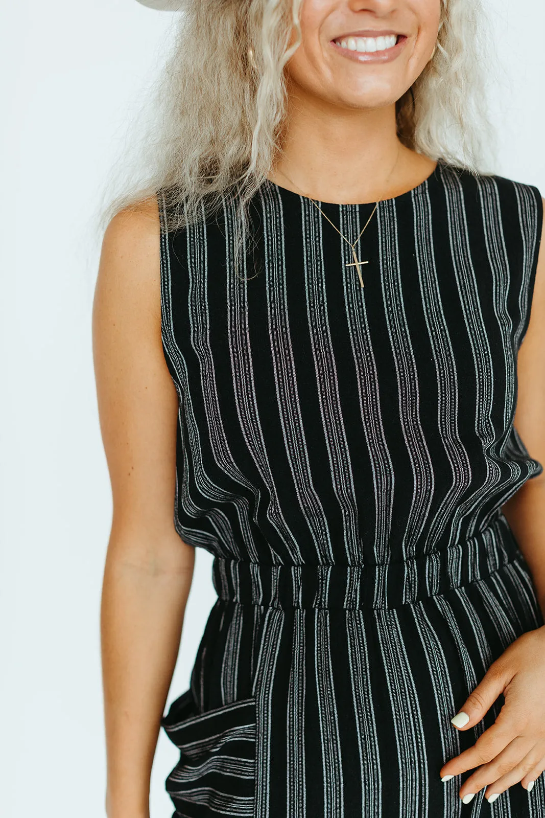 Liberty Striped Jumpsuit