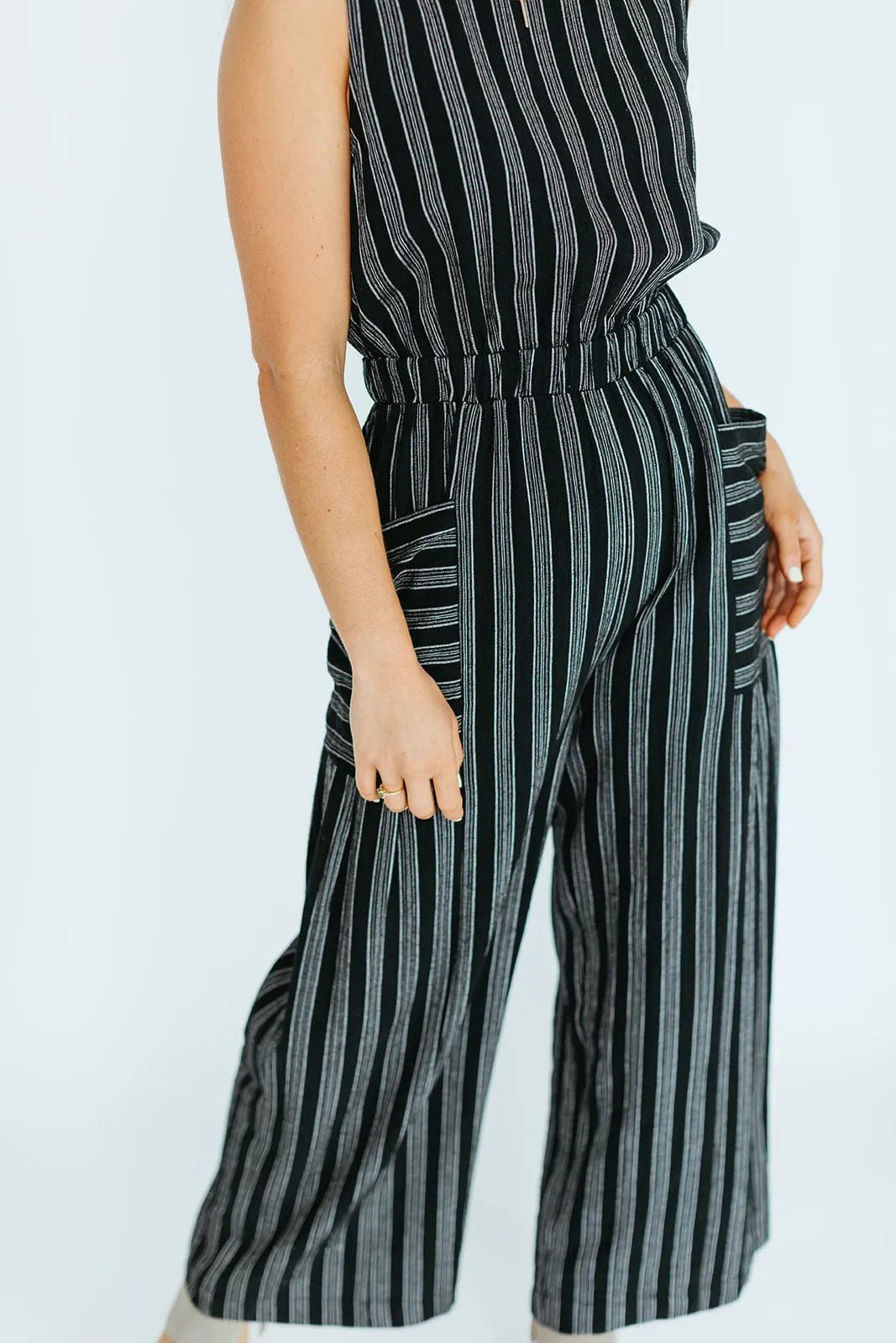 Liberty Striped Jumpsuit