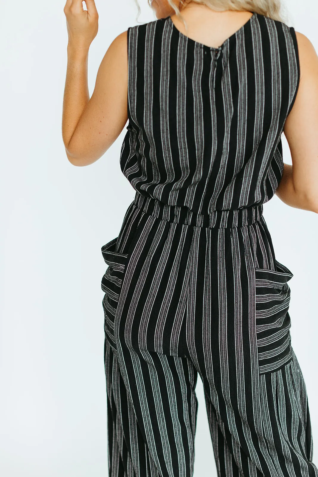 Liberty Striped Jumpsuit