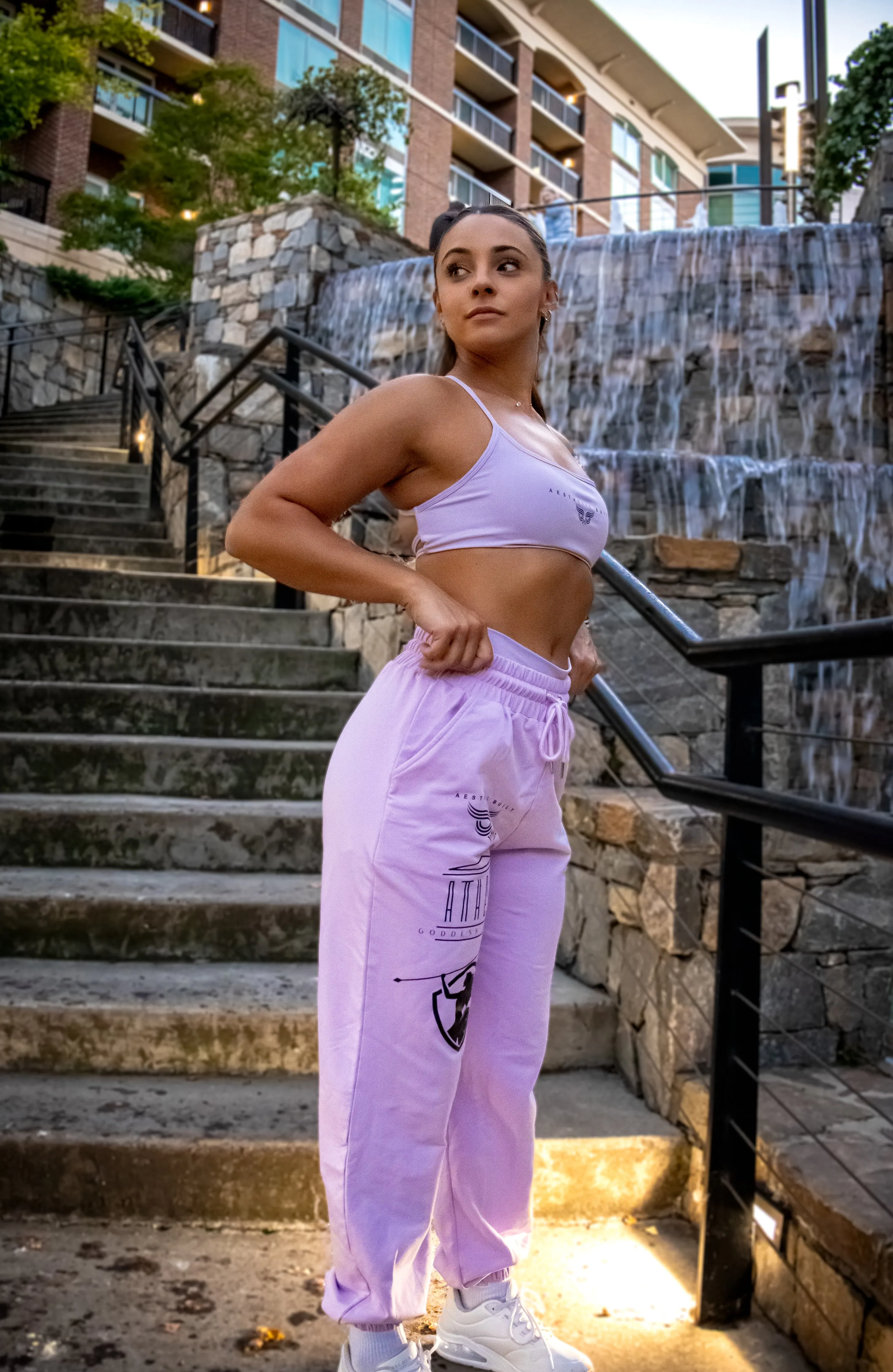 Lilac Athena Joggers