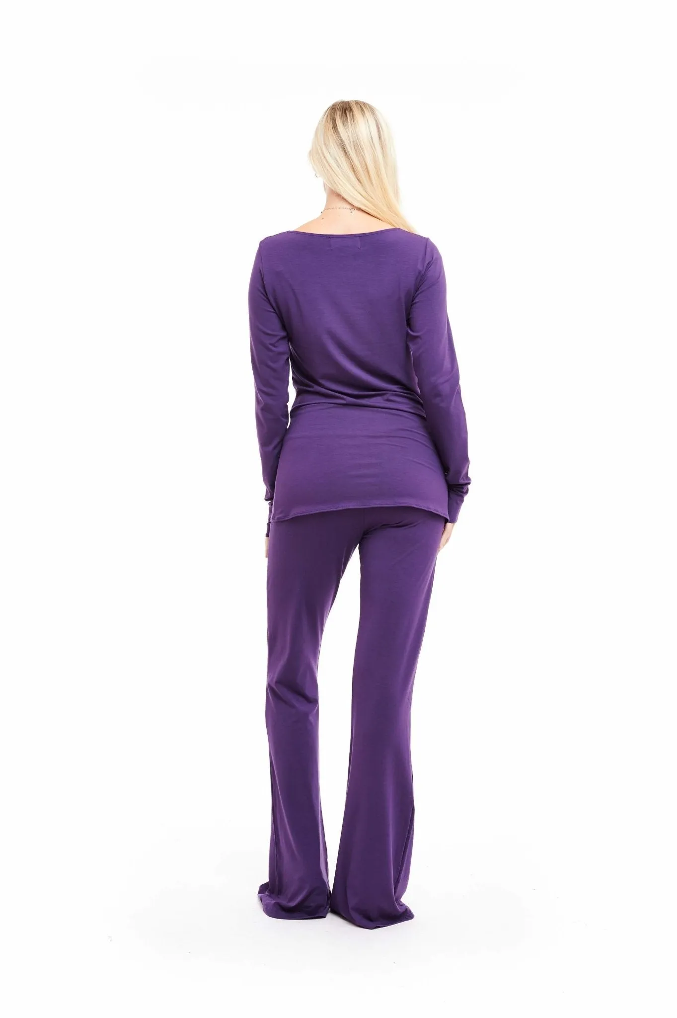 LONG SLEEVE TOP PURPLE