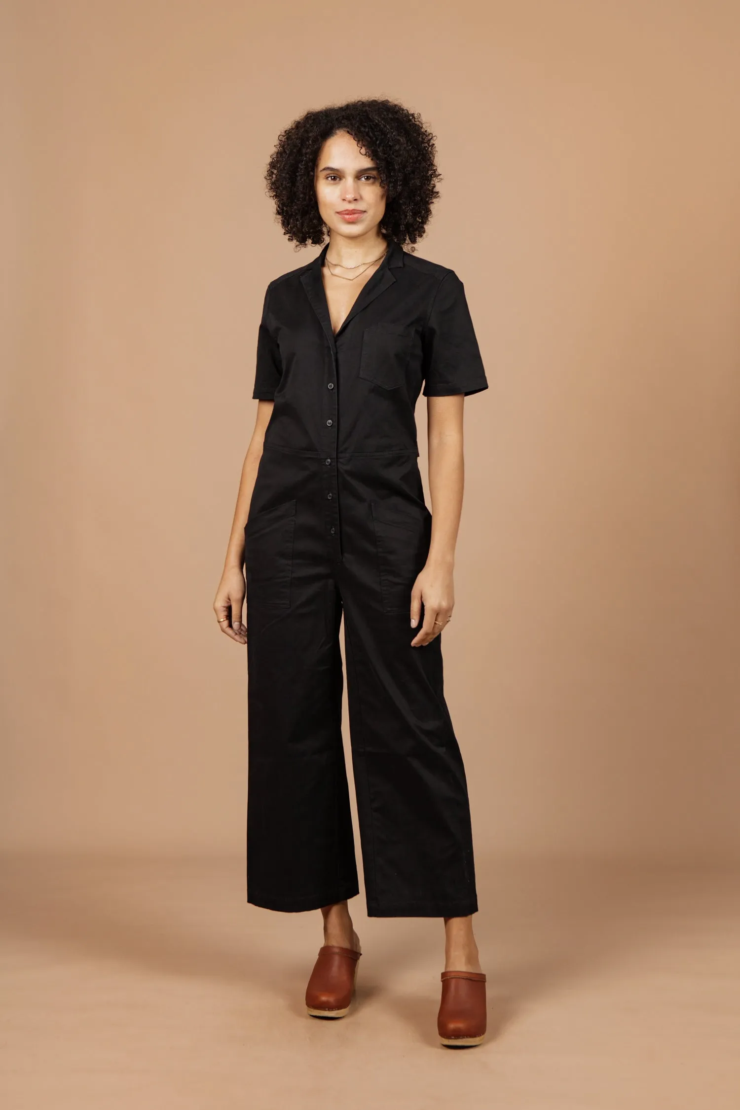 Lou Utility Jumpsuit / Black