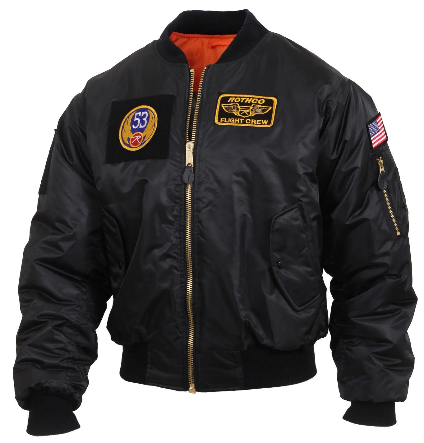 MA-1 Flight Jacket with Patches