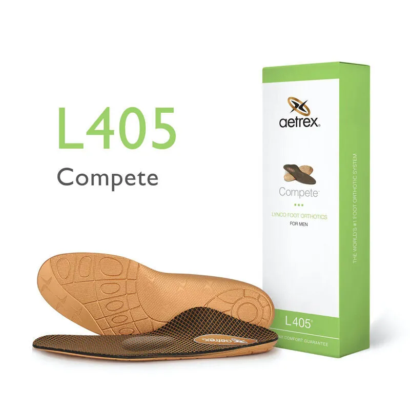 MEN'S AETREX COMPETE ORTHOTICS | L405