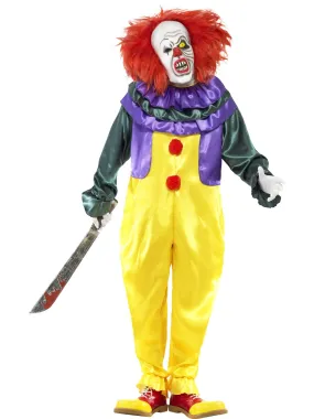 Mens Costume - Classic Horror Clown