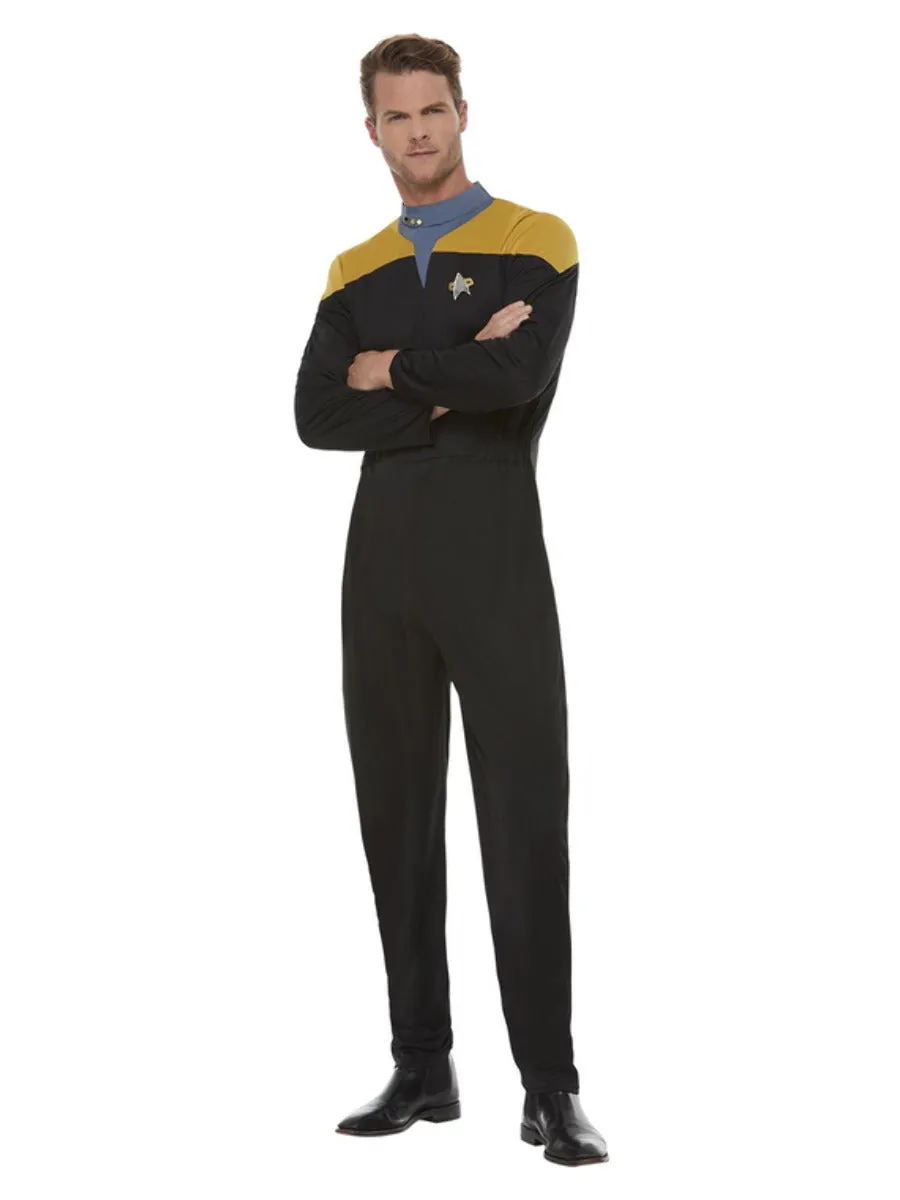 Mens Costume - Star Trek Gold Voyager Operations Uniform